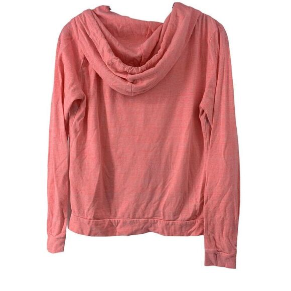 PINK Victorias Secret Full Zip Hoodie Neon XS - Picture 2 of 5